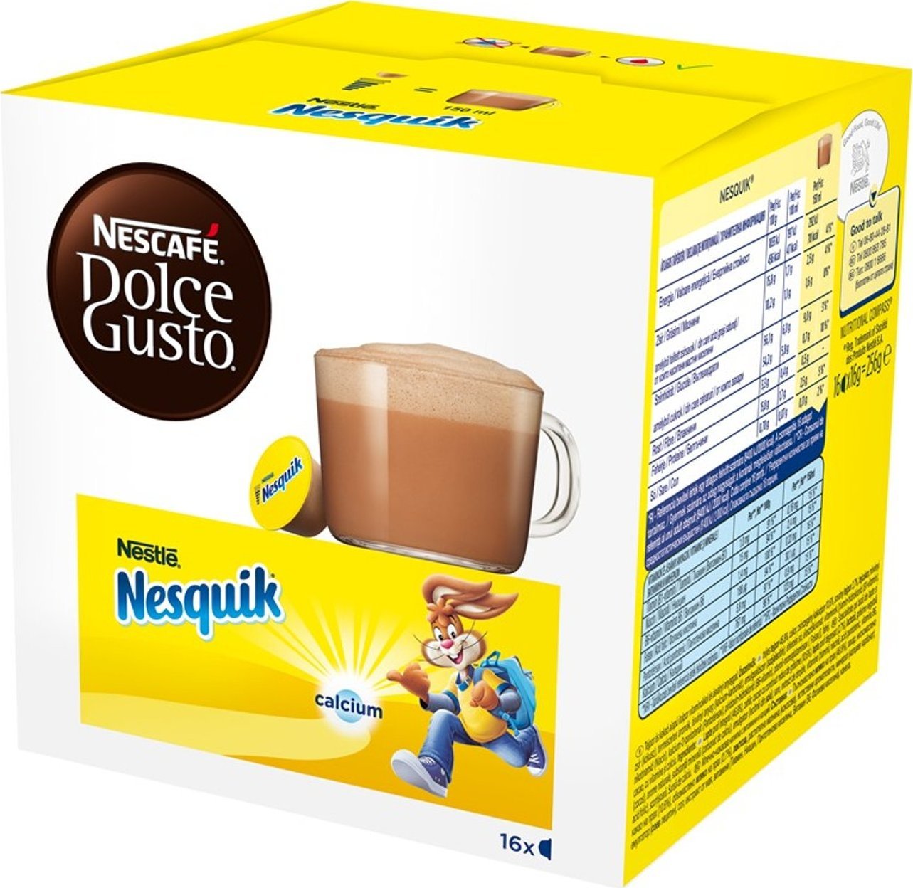 Nescafe Kapsułki do ekspresu NESCAFE Dolce Gusto Nesquik 16 szt.