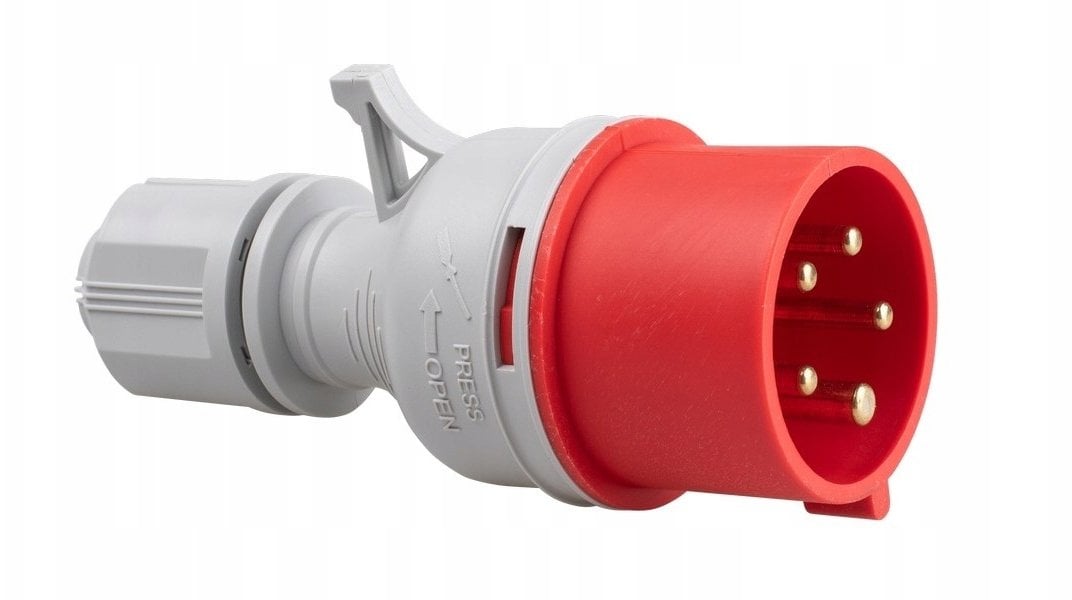 Wtyczka siłowa przenośna 16A 3P + N + uziemienie WSP-5-16/22/30