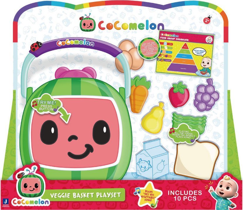 Jazwares Cocomelon Roleplay "Yes Yes Vegtbles Basket"