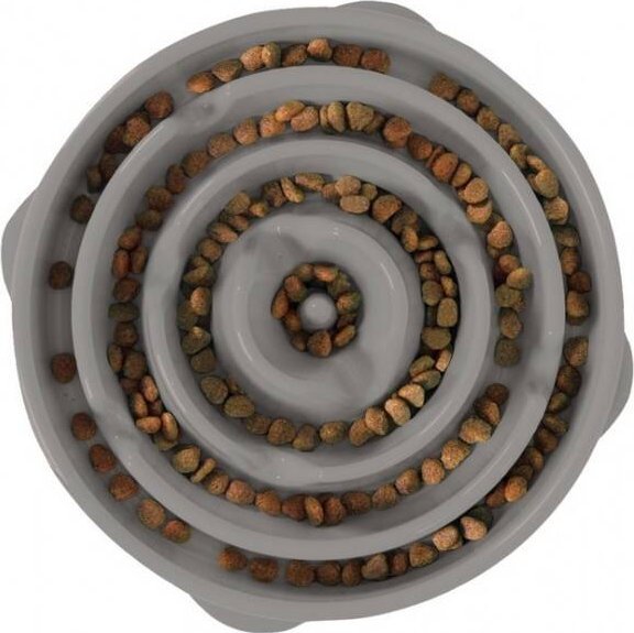 Outward Hound Outward Hound Fun Feeder Miska spowalniająca szara [69892]