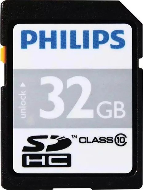 Karta Philips SDHC 32 GB Class 10 UHS-I/U1 V10 (FM32SD45B/00)