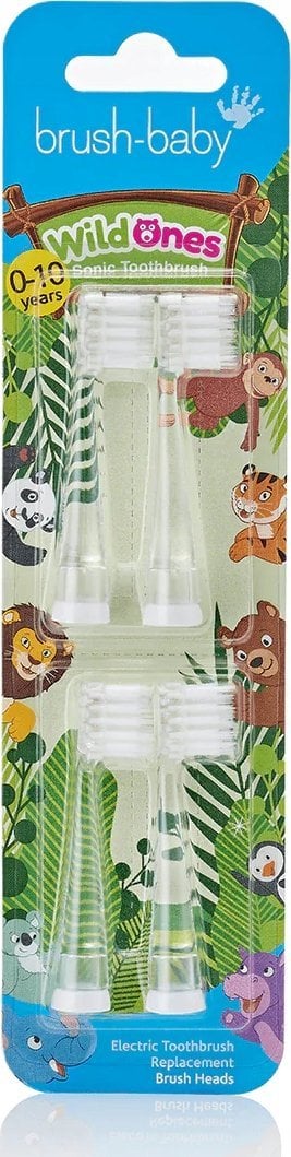 Końcówka BRUSH BABY_WildOnes końcówki do szczoteczki sonicznej 4szt.