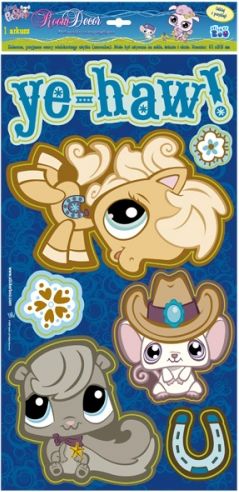 Starpak LPS-DEKORACJA ŚCIENNA BYE-HAW PBH 2 0/2 - DE0032