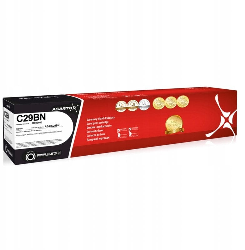 Toner Asarto Toner do Canon C29BN | 2790B002 | 36000 str. | black