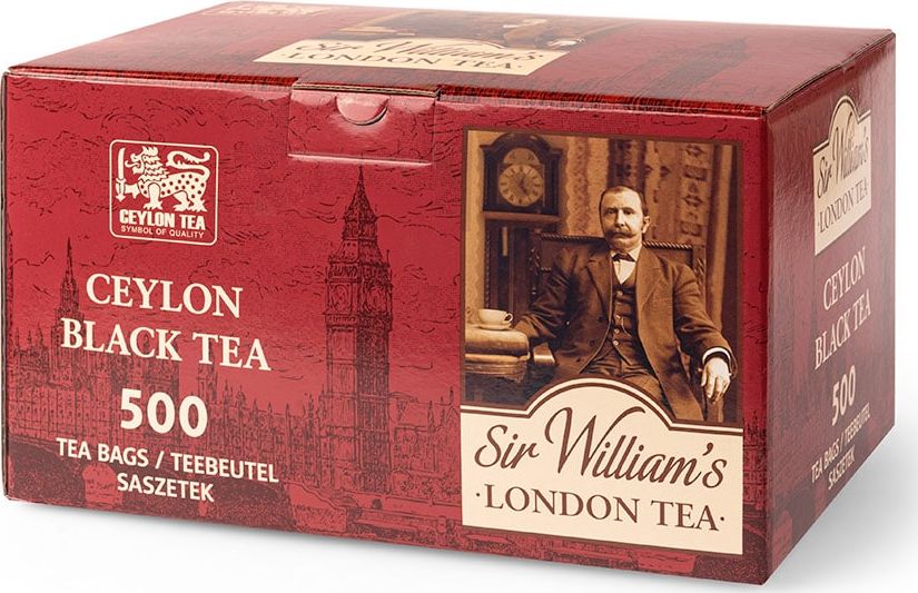 Sir Williams Czarna Herbata Sir William's London Ceylon Black Tea 500 Saszetek