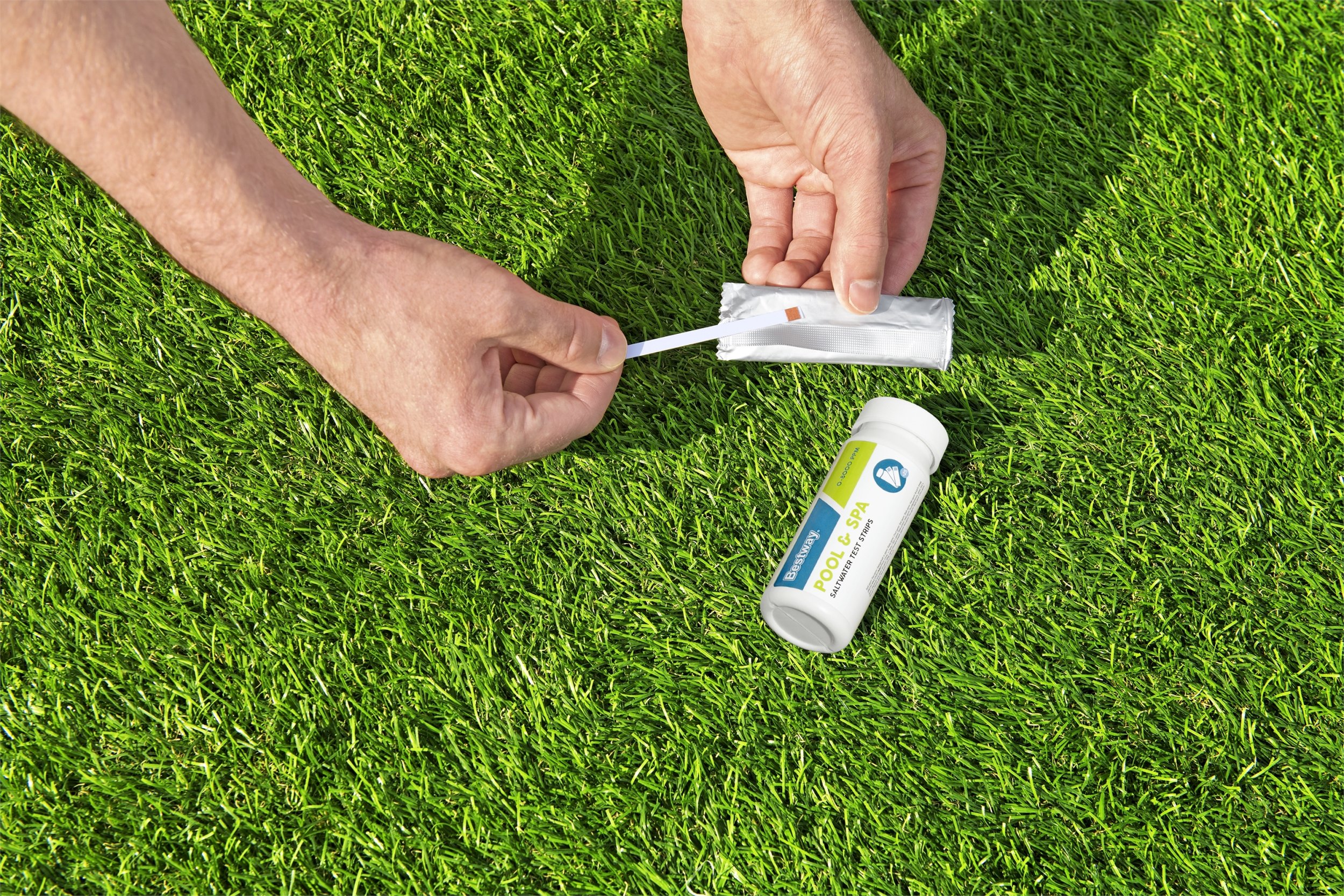 Tester do pomiaru słonej wody w basenie jacuzzi paski testowe Bestway 58767