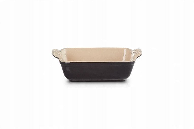 Le Creuset Rectangular Heritage Stoneware Baking Dish 19x14cm / 1 1L Black 0843251135745
