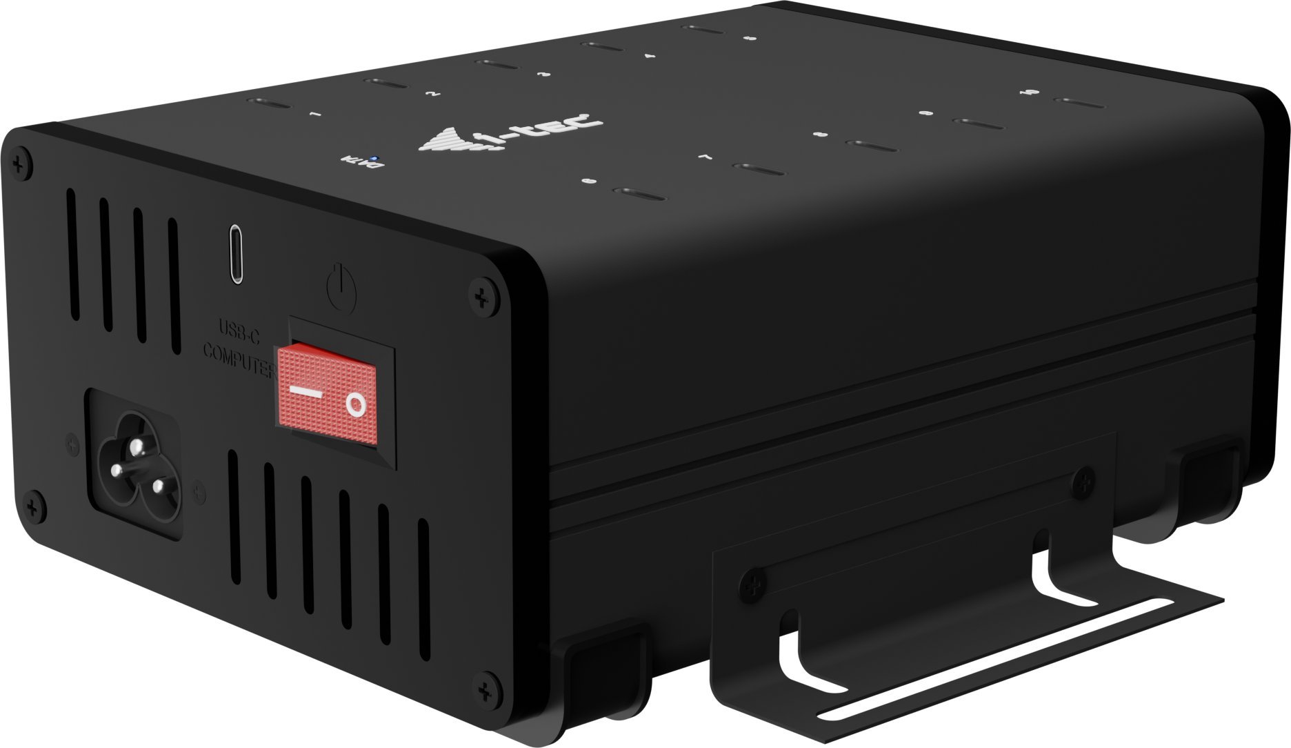 Zasilacz do laptopa I-TEC !i-tec USB-C/USB-A Metal Charging + data HUB 15W per port 10x USB-C