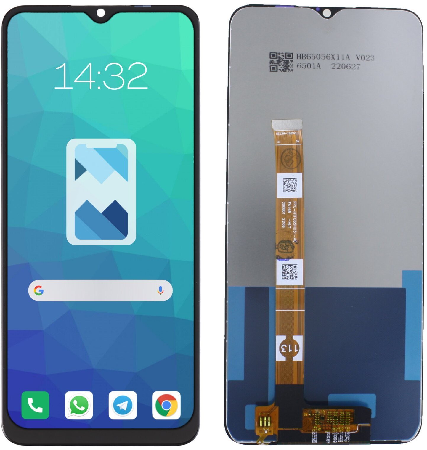 Wyświetlacz LCD Ekran do OPPO A16, A16S, A54S
