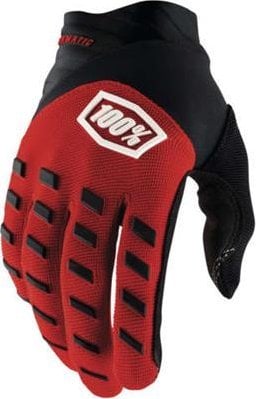 100% Rękawiczki 100% AIRMATIC Youth Glove red black roz. L (długość dłoni 160-170 mm) (NEW)