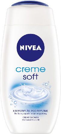 Nivea Kremowy żel pod prysznic z olejkiem migdałowym Creme Soft 250ml