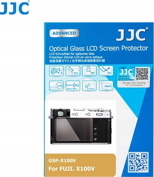 JJC OsŁona Na Ekran Lcd Do Fuji Fujifilm X100v SzkŁo