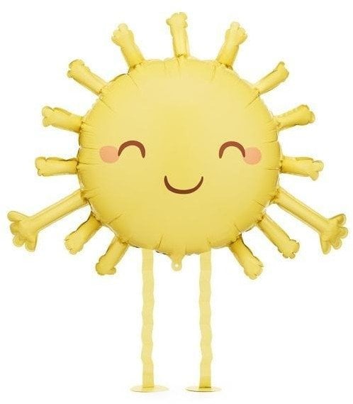 Balon fol.Słoneczko 91x77 żółty 86302