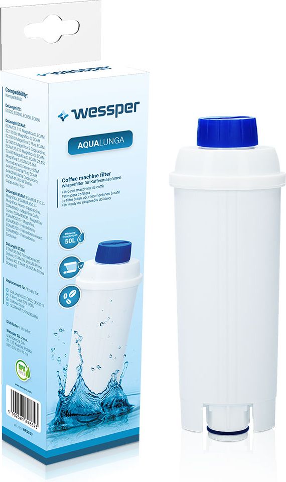 Wessper AquaLunga - filtr wody do ekspresów DeLonghi