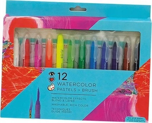 Stnux Pastele akwarelowe 12 kolorów 4112 STNUX