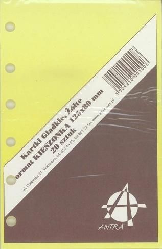 Antra Wkład do organizera K Czysta żółta (270075)