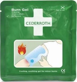 Cederroth Żel na oparzenia Cederroth Burn Gel Dressing, kompres 20x20 cm