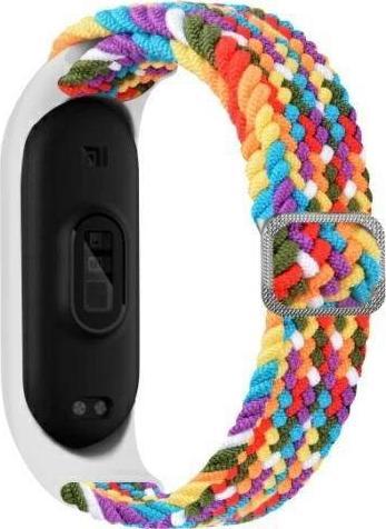 Beline Beline pasek Mi Band 5/6 Textile rainbow colour