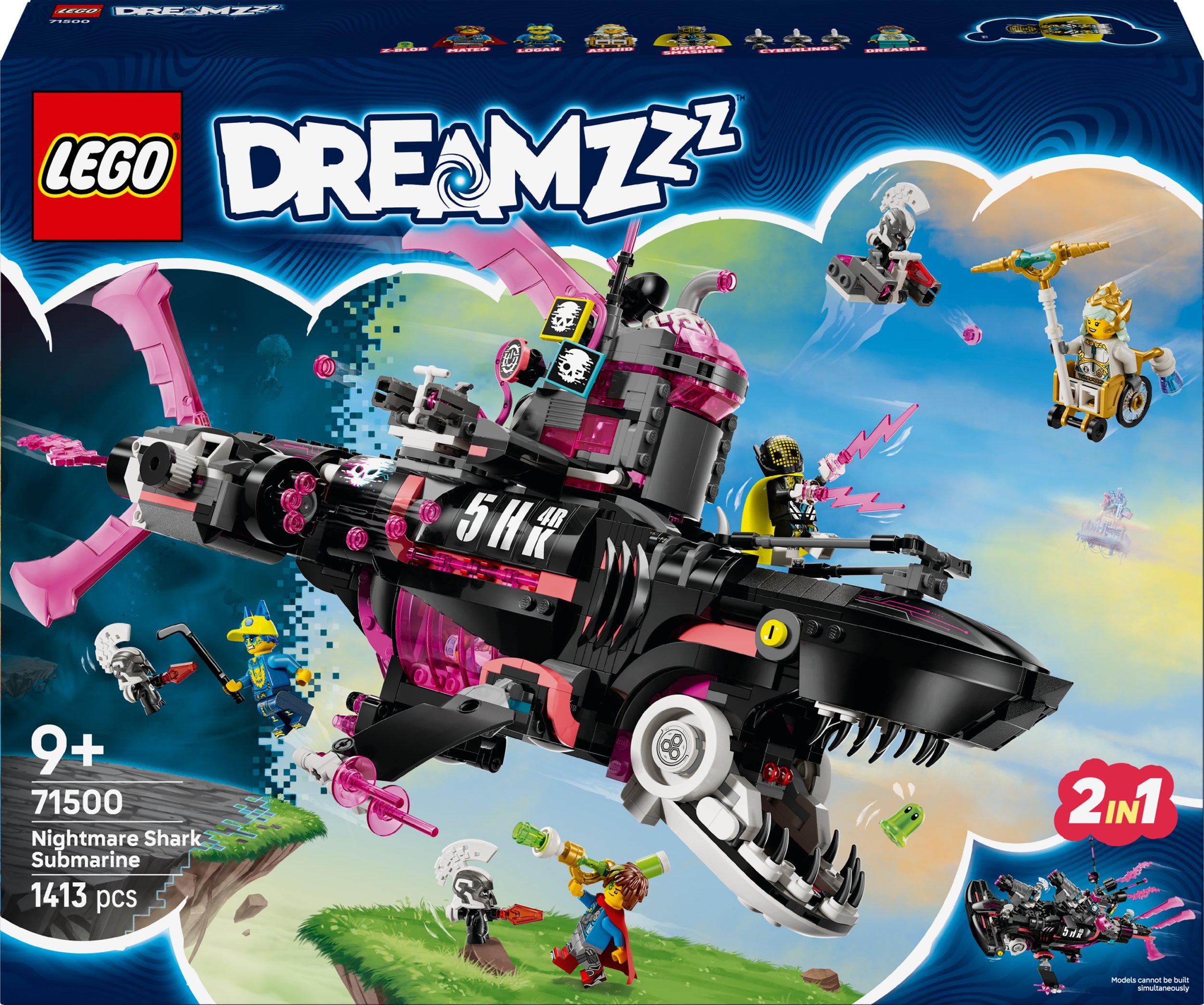 LEGO DREAMZzz Koszmarny Rekinokręt podwodny (71500)