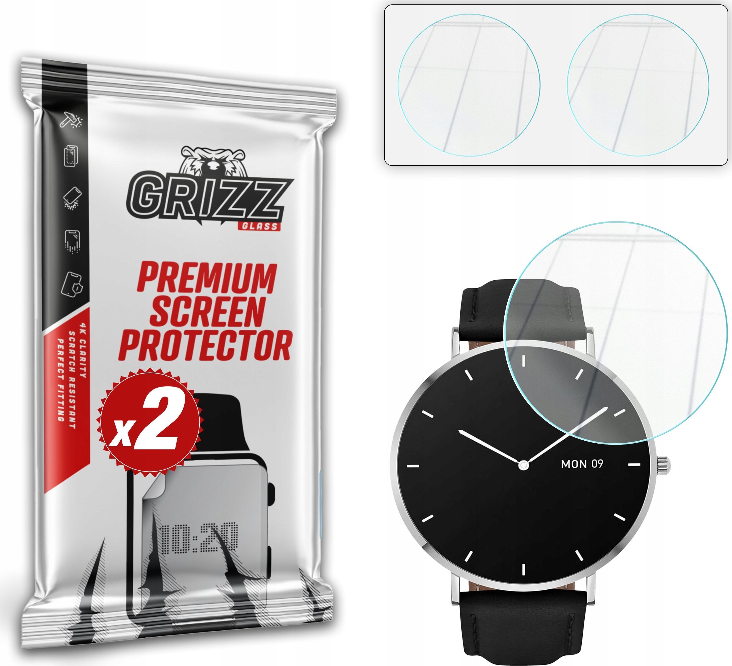 Szkło hybrydowe GrizzGlass HybridGlass do Garett Verona