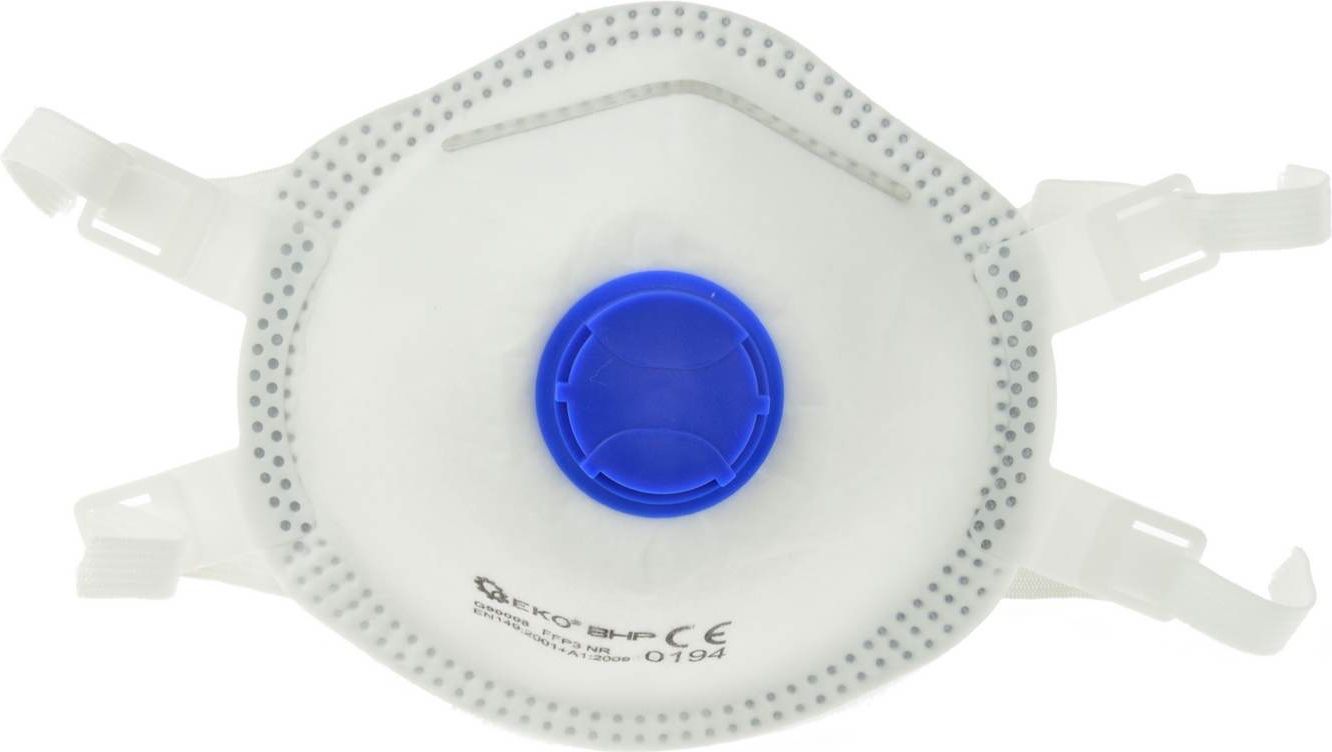 Geko Maska przeciwpyłowa z zaworkiem FFP3 (10/200)