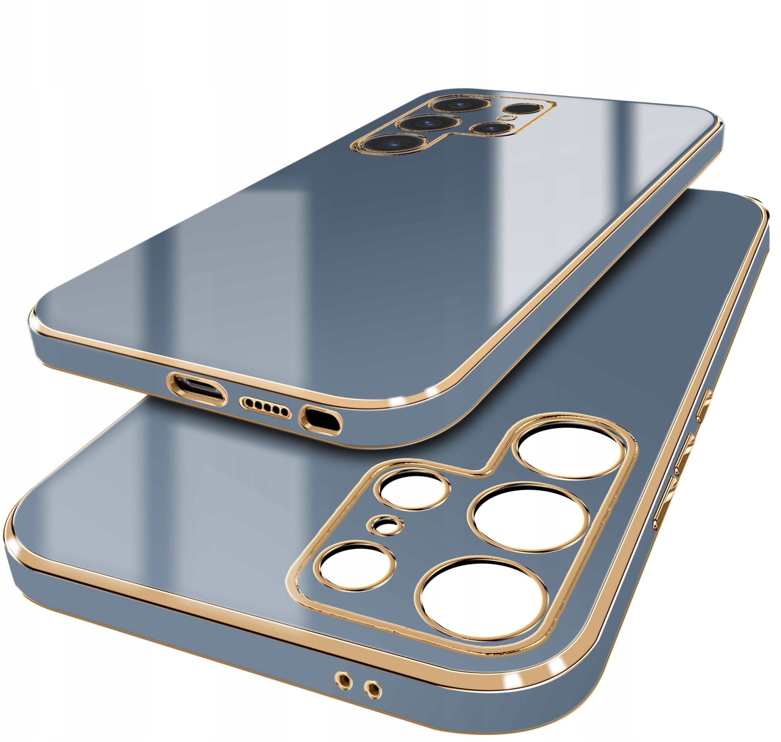 Etui do Samsung Galaxy S25 Ultra SILIKONOWE ELEGANCKIE SLIM + Szkło 9H