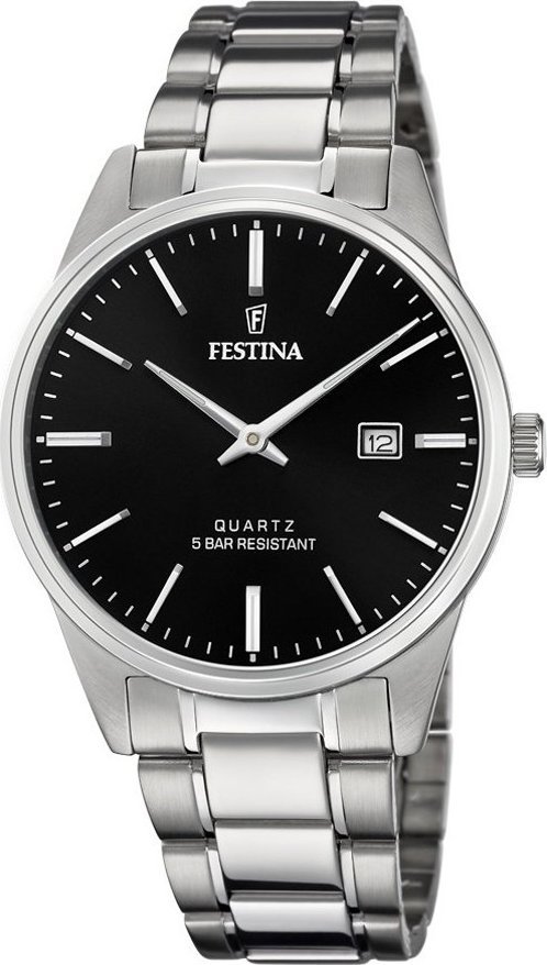 Zegarek Festina Zegarek męski Festina F20511-4 srebrny