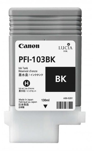 Tusz Canon PFI-103 2212B001 130ml K Oryginał