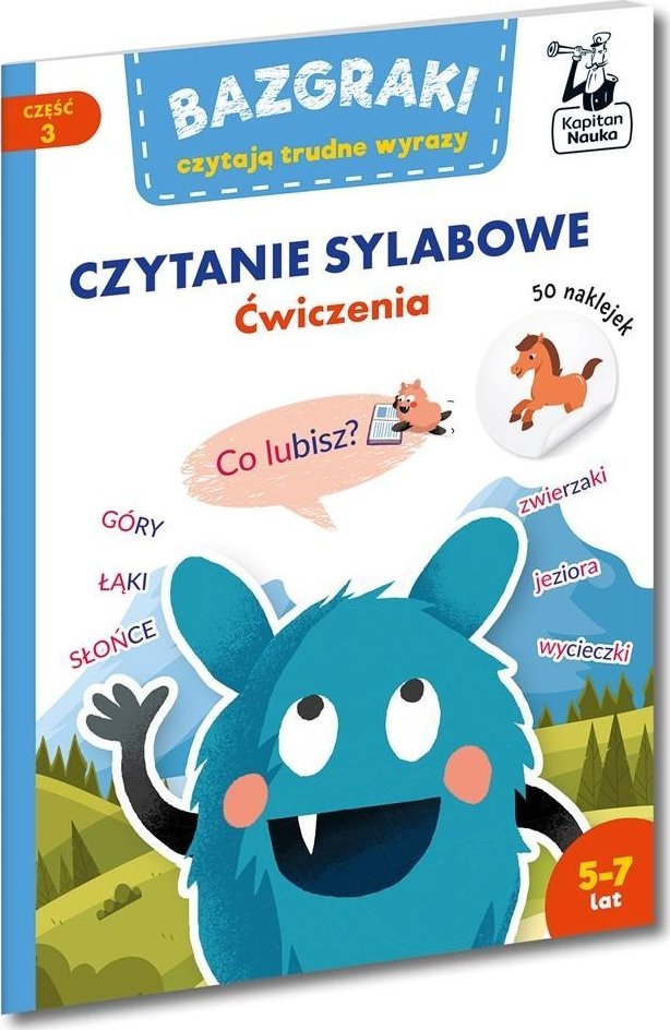 Kapitan Nauka Bazgraki czytają trudne wyrazy