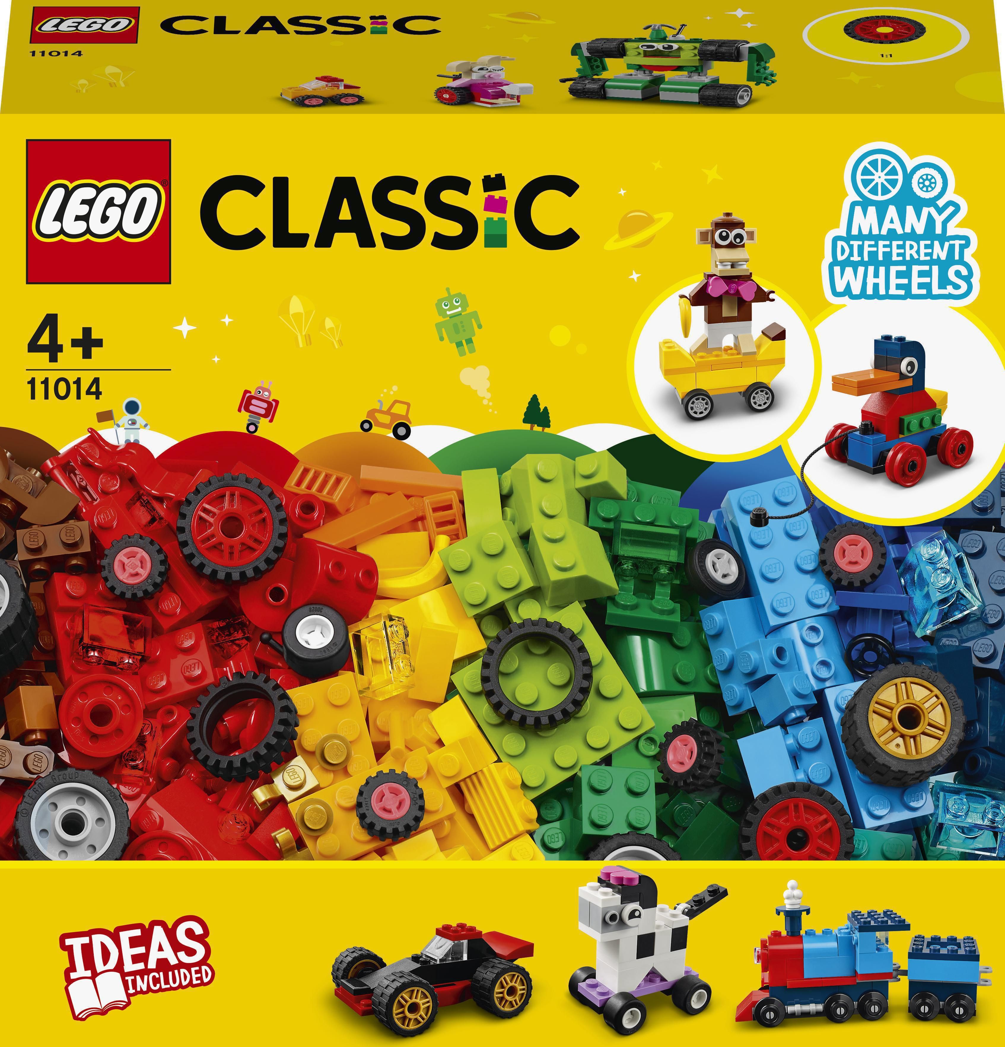 LEGO Classic Klocki na kołach (11014)