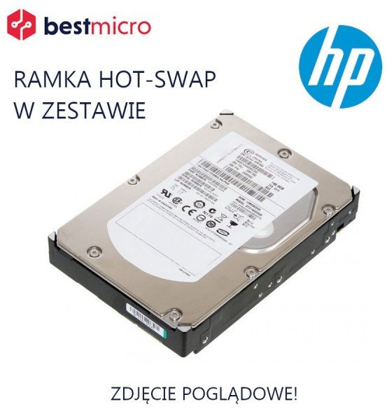 HP DYSK HDD SAS 600GB 12Gb/s do 3PAR - P03797-001 - Refabrykowany