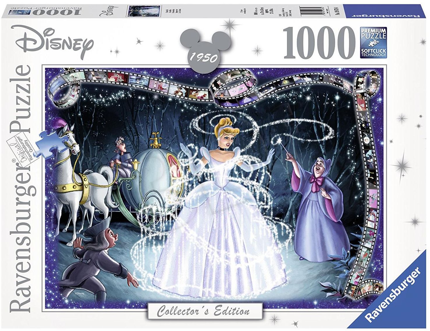 Ravensburger Puzzle Ravensburger 1000 el Kopciuszek (196784)