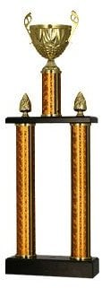 Victoria Sport Puchar metalowy kolumnowy złoty