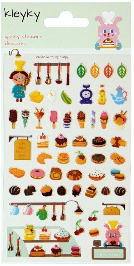 Naklejki wypukłe Smakołyki