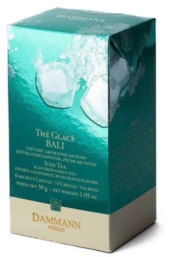 Dammann Herbata zielona na zimno Bali 6 saszetek