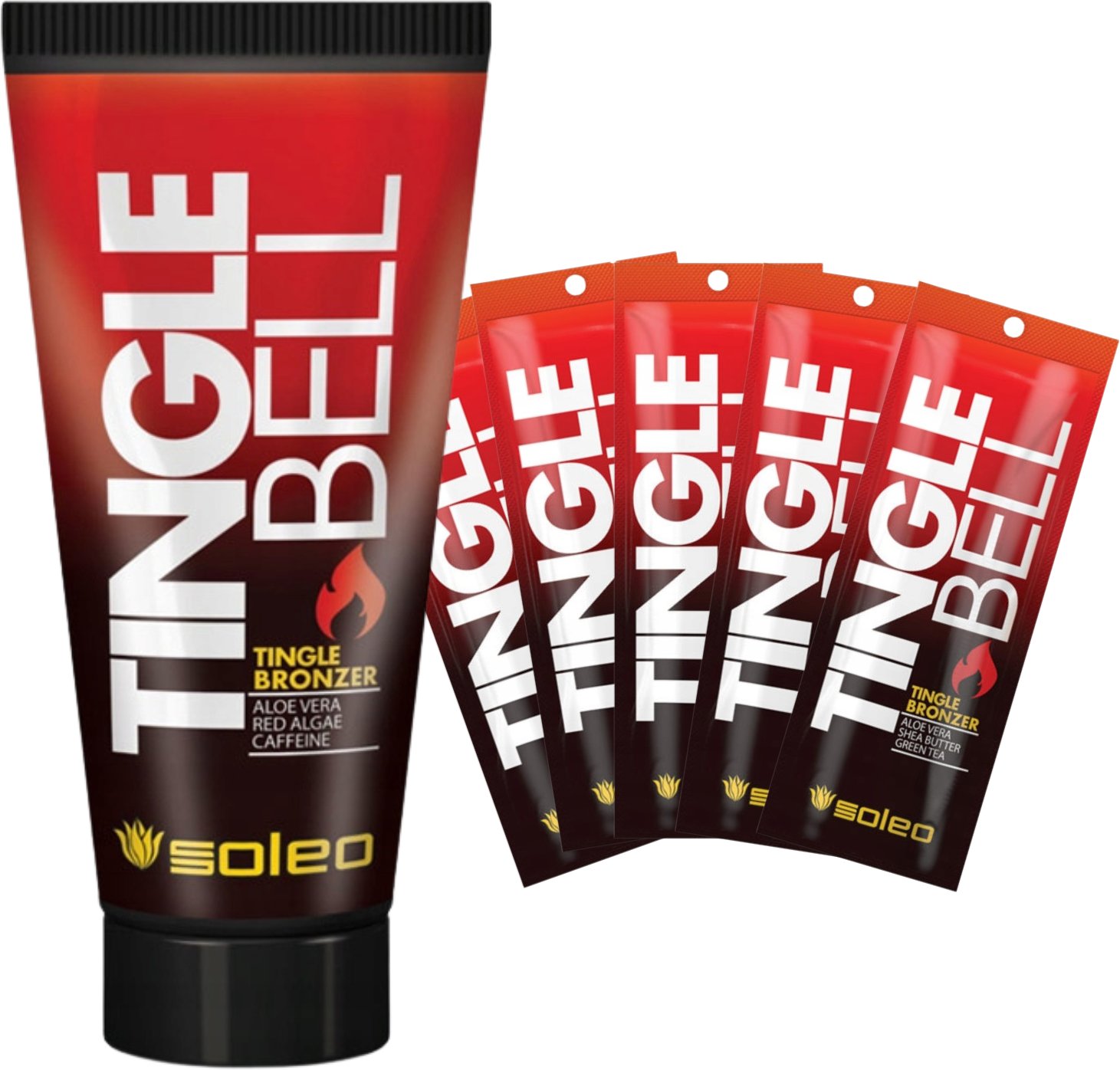 Soleo Tingle Bell Bronzer Z Efektem Tingle 150ml + 5 Saszetek Gratis