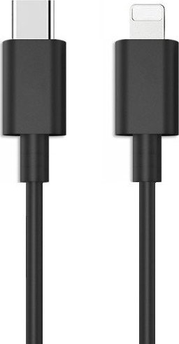 Kabel USB Vega USB-A - Lightning 1 m Czarny (30750)