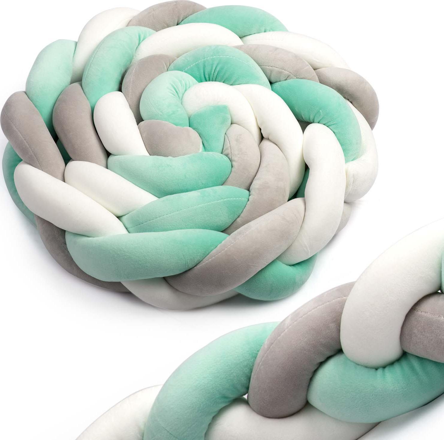 Ricokids Otulacz do łóżeczka 2m - miętowy