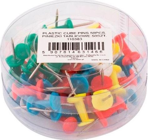 D.Rect Pinezki tablicowe 50 sztuk D.RECT