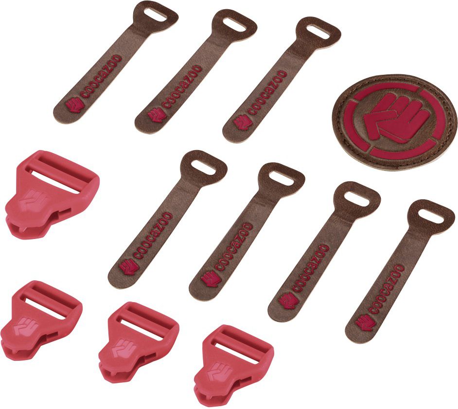 Coocazoo Zestaw elementów wymiennych Leather Hibiscus Melange (138807)