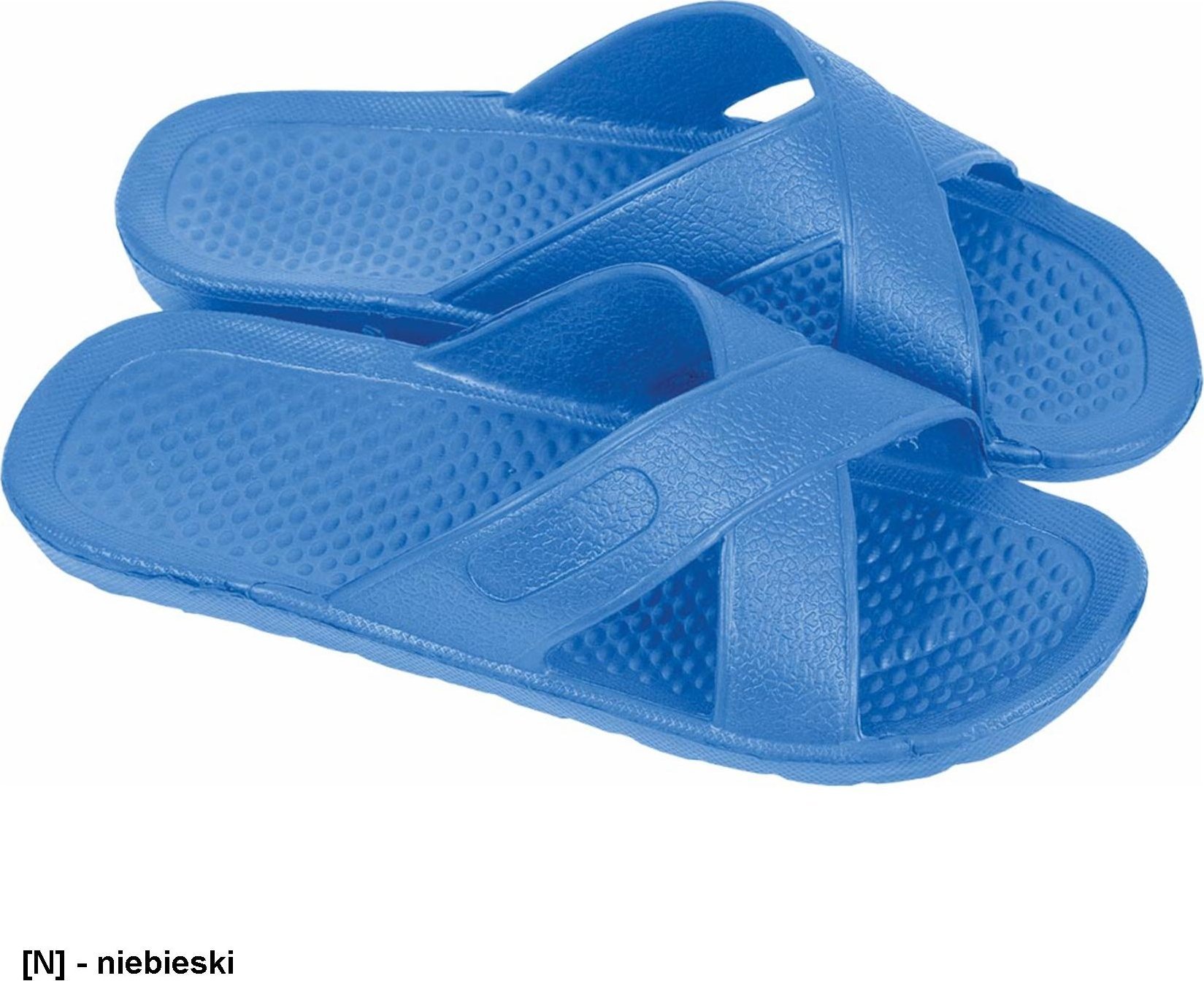 Grensho BKLSPORT - Klapki kąpielowe pianka EVA - niebieski 41