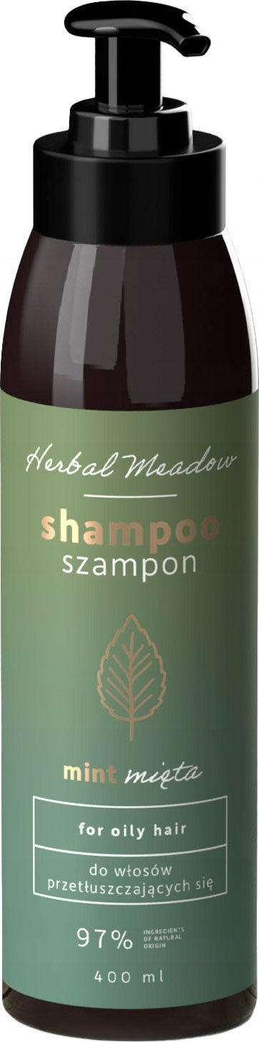 HERBAL MEADOW_Szampon do włosów Mięta 400ml