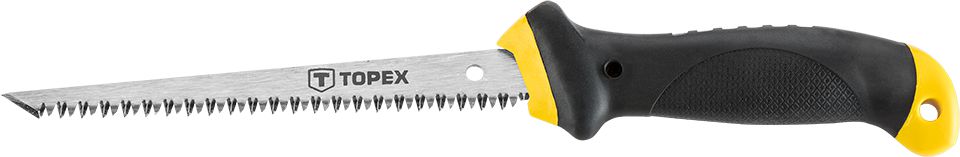 Topex Piła do płyt gipsowo-kartonowych 150mm z pokrowcem (10A717P)