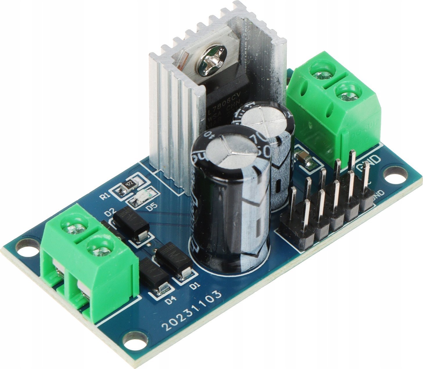 Przetwornica MODUŁ ZASILACZA PZD-L7806