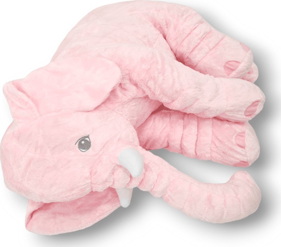 Blue Ride Przytulanka Słonik podusia Słoń pluszowy poduszka 60 cm Różowy