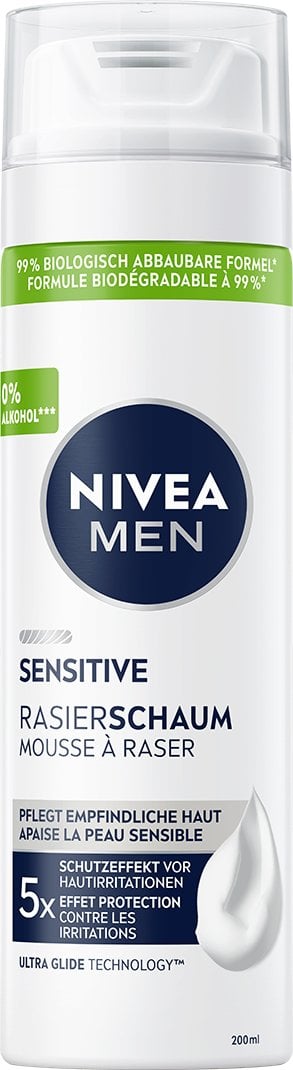 Nivea Pianka d/g SENSITIVE Odżywcza