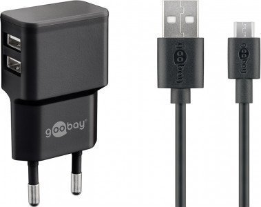 Ładowarka Goobay 2x USB-A 2.4 A (RB44984)