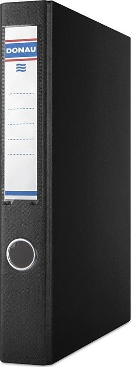 Segregator Donau 4-ringowy A4 30mm czarny (3934001PL-01)