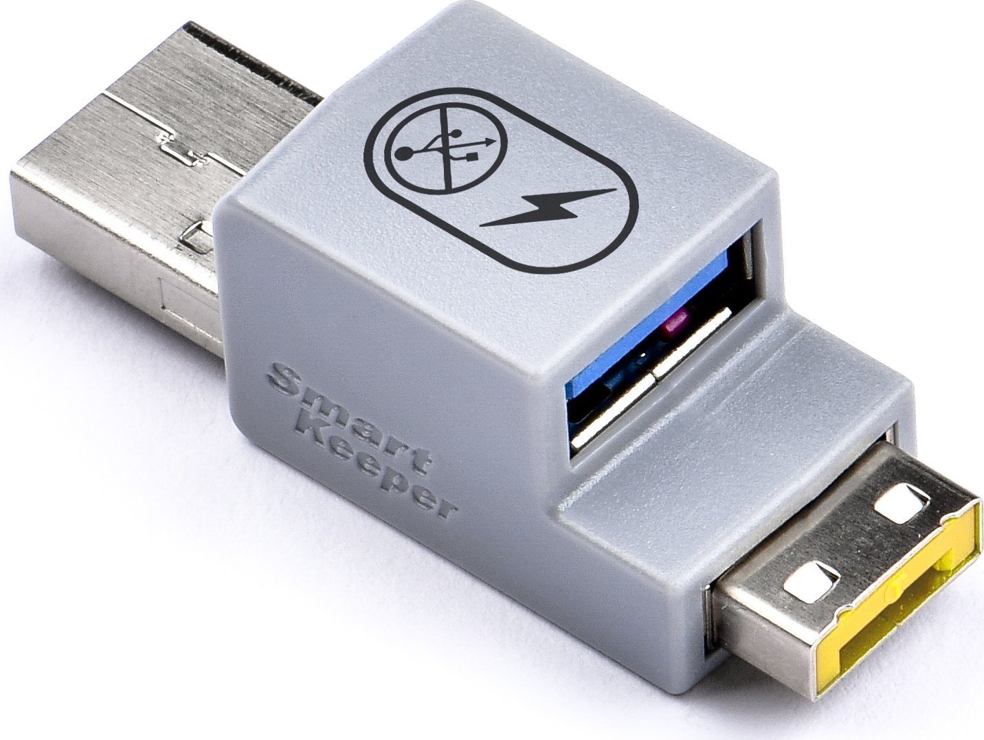 Smartkeeper SmartKeeper Basic "USB-A Port" Smart Data Blocker gelb