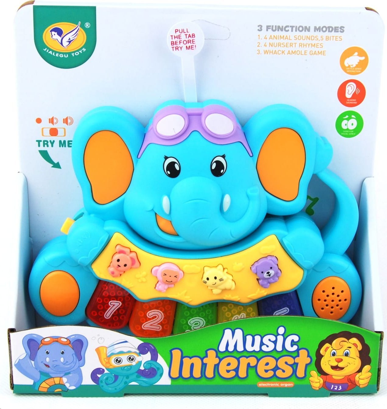 Dromader PIANINKO SŁOŃ 1szt